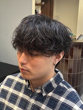 シャドウパーマ/津田沼/メンズパーマ/ハイトーン/ブリーチ