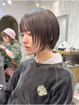 レイラバイアフロート 吉祥寺(Lila by afloat) 【畑中正敏】愛されショートボブ艶髪/似合わせカット
