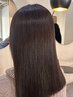 【kaede指名限定】カット+プラチナム縮毛矯正(内部補修TR付)