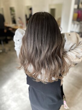 アヴァンス 京橋店(AVANCE) 着物ヘア/大人ガーリー/ダークアッシュ/似合わせカット/京橋