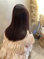 ラヴィズム 長岡店(LUVISM)&nbsp;韓国/顔周りレイヤー/ダブルカラー/ベージュ/前髪新潟長岡宮関◆