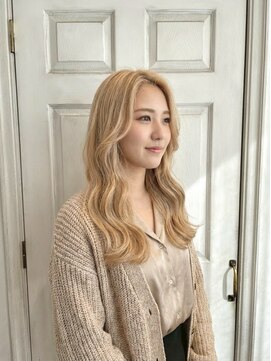 ジップ 土気あすみが丘店(ZIP) 大人ガーリー/似合わせカット/ダブルカラー/ブリーチ/髪質改善