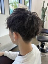 ヴィアルス 花山店(VIARS)&nbsp;刈り上げマッシュショート×ツイストスパイラルパーマ