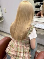 ネハス 名古屋栄店(nehus.)&nbsp;学割ブリーチハイライト髪質改善ダブルカラーレイヤーカット