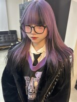 ヴェルデ(Verde) ブラックデザイン×バイオレットカラー