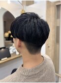 クセを活かしたナチュラルメンズカット