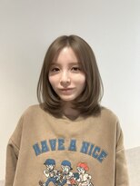 アールサロン アネックス 名駅(Rr SALON ANNEX)&nbsp;ミディアムレイヤー×ミルクティーベージュ