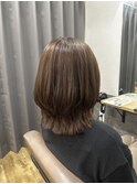 縮毛矯正×くびれボブ