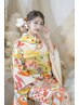 《2027年成人式》ヘアセット＋メイク＋着付け☆早朝料金込み 22000円