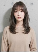 韓国風レイヤーxオリーブベージュ