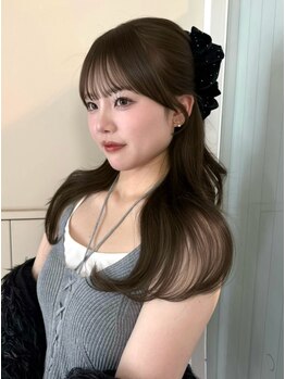 ムージー(moug)の写真/【袋町・本通】髪質に合わせたケアのご提案で毛先まで滑らかな指通り◇髪質改善で効果を感じなかった方も◎