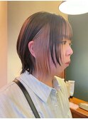 インナーカラーピンクベージュ【cher西宮北口：Ami】