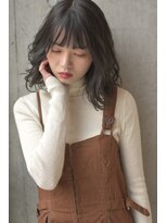 バロンフェム(baLon.fem)&nbsp;【yu-ma】大人ミディアム　ラフウェーブ