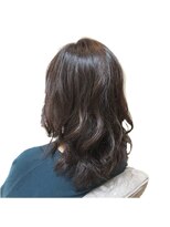 ブルー(BLUE)&nbsp;セミディ×ラベンダーカラー