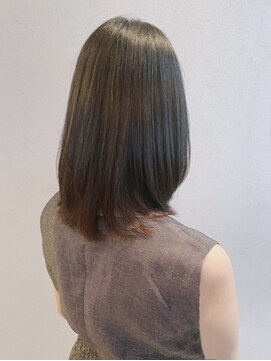 トップヘアーヒルズ 安城(TOP HAIR HILLS) 愛されワンカールミディ/ニュアンスカラー/アースカラー