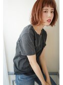 甘辛ミックス切りっぱなしボブ!!