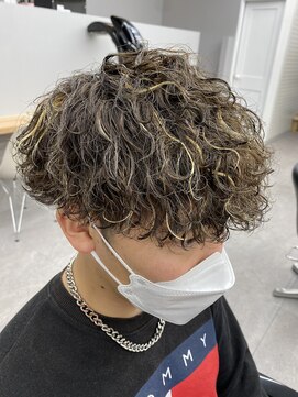 エルオム(EL.HOMME) 【KAITO】波巻きツイスパMIX×ハイライト！