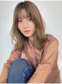 韓国くびれヘア/毛先ワンカール