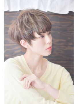 トップシェイプ(TOP SHAPE) 大人可愛い20代30代40代前下がりショートボブ丸みショート