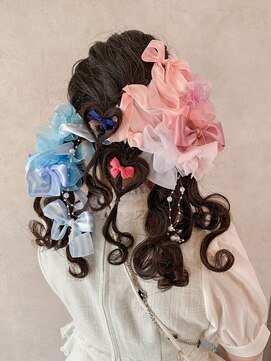 モイ(moy) 推し活ヘアメ　ヘアメイク/ヘアメ/ヘアアレンジ/リボンアレンジ