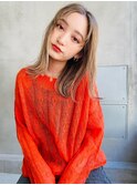 mowenケアブリーチxラベージュxアディクシーx春夏トレンド