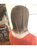 リプルバイメグ(Ripple by mEg)&nbsp;切りっぱなしボブ×柔らかチョコレートベージュ