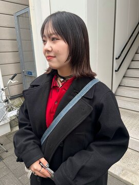 カフ(CAF) CAF松本【似合わせカットでイメチェン、顔まわりレイヤー】