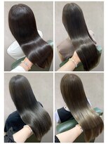 美容室フルール&nbsp;20代30代40代髪質改善酸熱トリートメント艶感ストレート