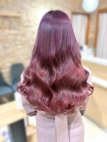 アロマ ヘアー ルーム 新宿店(AROMA hair room) ピンクラベンダー×ニュアンスパーマ/新宿/新宿西口