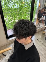 サボン ヘア デザイン カーザ(savon hair design casa+) 波巻きパーマ