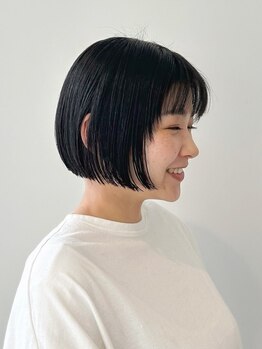 ゴーズゴードットビー 吉祥寺(go s go .b)の写真/自宅でもサロン帰りのようなスタイリングを実現☆高い再現性と持ちの良さを叶えます♪[吉祥寺駅/ショート]