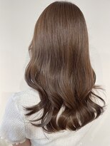 スティル ヘアアンドアイラッシュ(STILL hair&eyelash) 【森】顔まわりレイヤーカット×オリーブブラウン