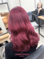 アンバランスオオサカ(UNBALANCE OSAKA)&nbsp;★レイヤー/ピンク/ハイトーンカラー【JUNYA】
