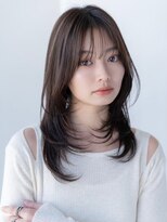 ハバナ 立川(HAVANA)&nbsp;韓国風レイヤーカット髪質改善ダブルカラーミルクティーベージュ