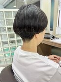 刈り上げマッシュショート