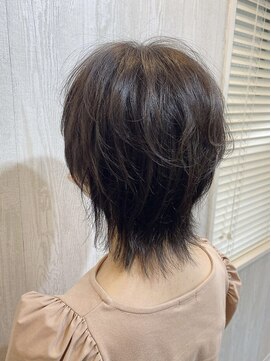 テーラヘアー つくば研究学園店(TELA HAIR) くびれショートウルフ【TELA HAIR つくば研究学園】