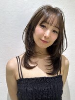 ロンドネートゥル 新潟(Lond naitre)&nbsp;新潟／万代　髪質改善縮毛矯正レイヤースタイル