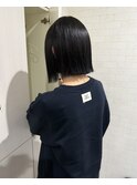 切りっぱなしボブ【髪質改善/TOKIO/四日市】