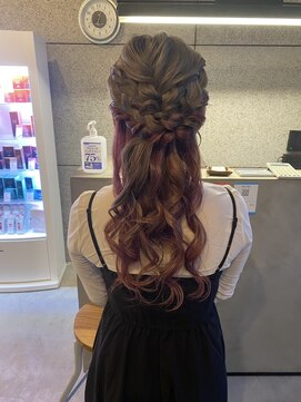 リンダテーラ(Linda tela) 【札幌白石】ヘアセット/ハーフアップ/お呼ばれヘア/結婚式ヘア