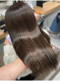 銀座髪質改善カラー艶髪美髪トリートメントパサつき対策縮毛矯正
