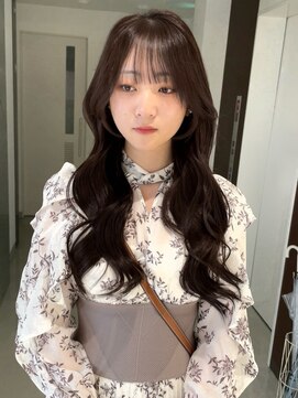 ジーナ 名駅(XENA.) 《袴田》チョコレートブラウン×レイヤーカット