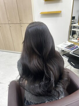 アイズ 横浜(IS) 【RIKA指名】ココアグレージュ/レイヤーカット/髪質改善
