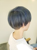 ミリ 国分寺(Mili)&nbsp;刈り上げマッシュ&ブルーバイオレット