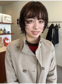 ショートウルフパーマ