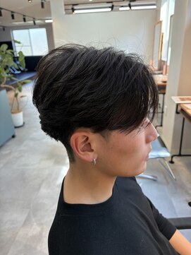 シーフ 千葉(Cyf) ダウンパーマ/センターパート/ニュアンスパーマ/韓国/橋本修杜