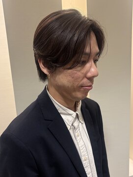 ディックス 浜野店(dix) センターパート×ナチュラルパーマ