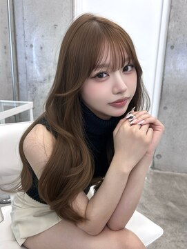 アイシー 表参道(ICY) ミディアムレイヤーくびれミディアムセミロングレイヤー春カラー