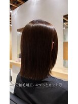 ルストロバイボクノ 横須賀中央(Lustro by bokuno)&nbsp;縮毛矯正×ぷつっとカット
