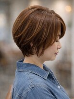 クロム(CHROM)&nbsp;40代50代60代ショート/白髪ぼかし/ハイライト/髪質改善/入間
