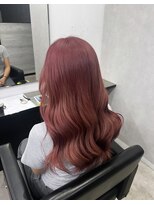 プライズ 所沢プロぺ通り店(prize)&nbsp;ピンクカラー暖色ブリーチダブルカラーケアブリーチ所沢
